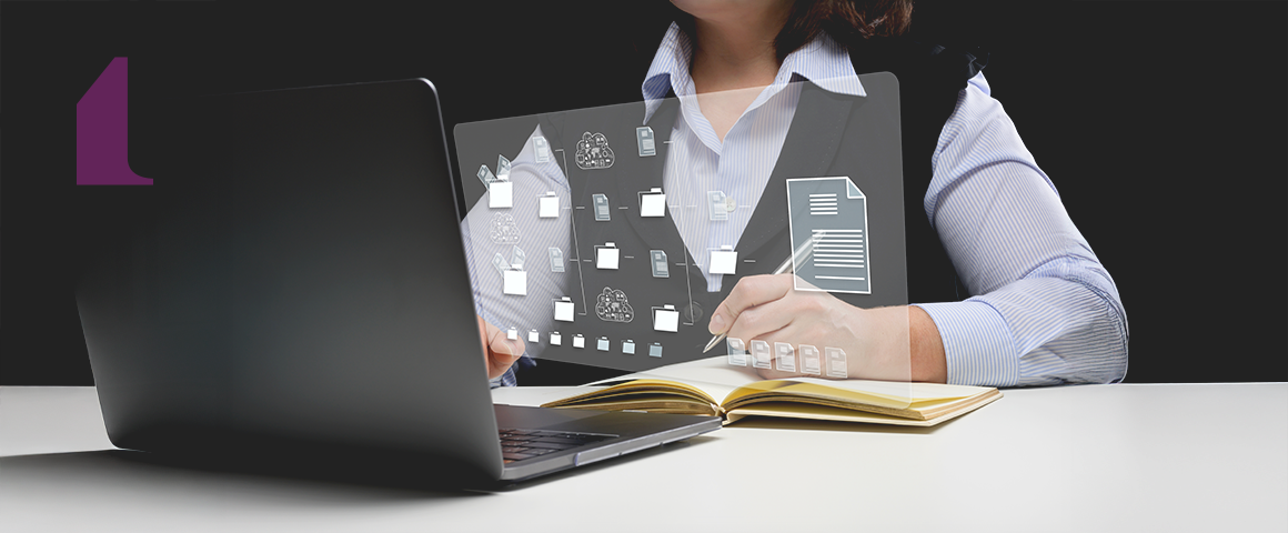 Contract Administrator works on Futuristic Floating Dashboard