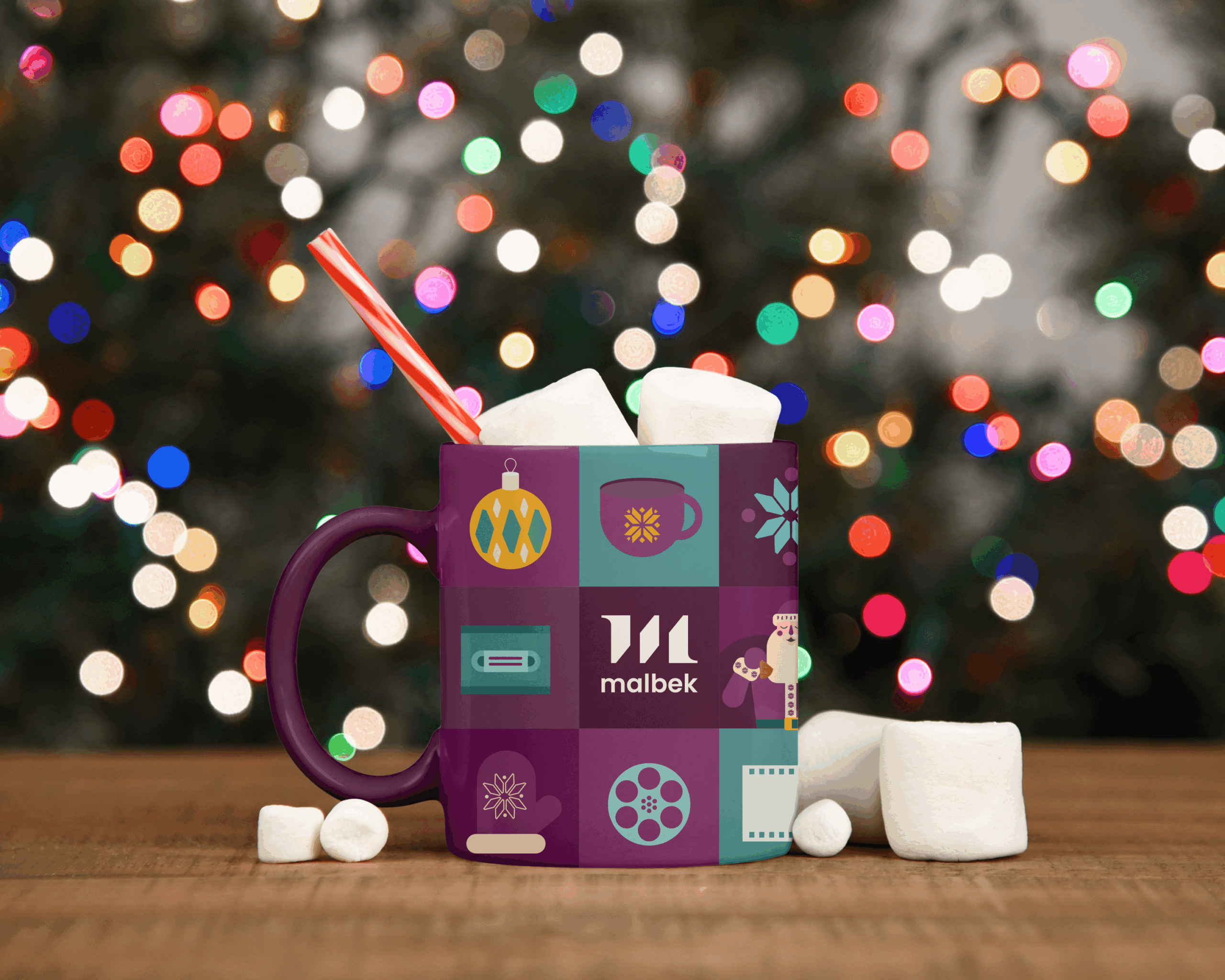 Malbek Holiday Mug